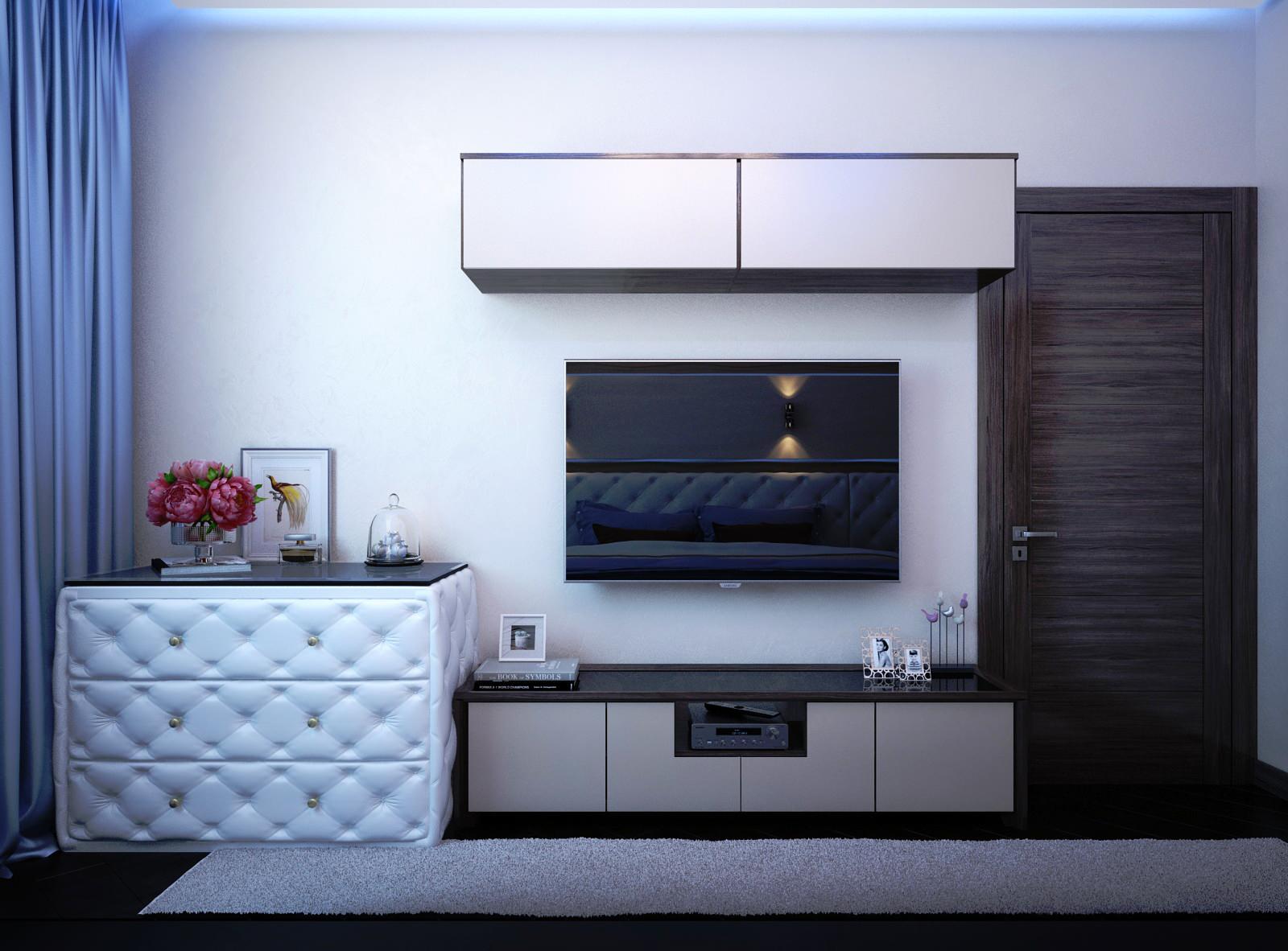 Голубая спальня