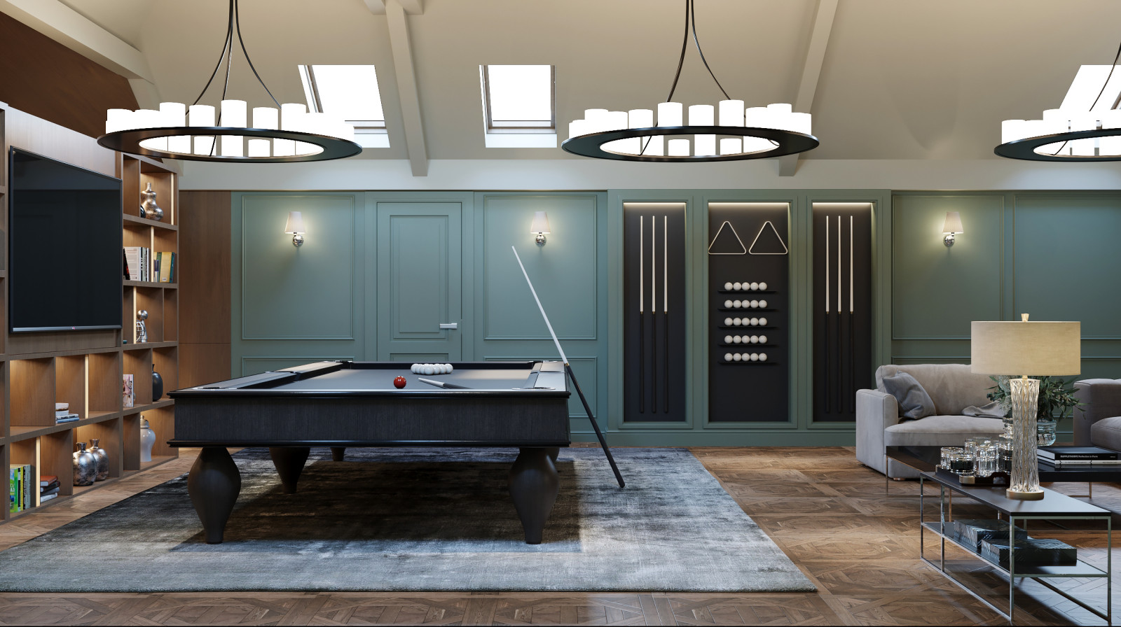 дизайн комнат для частного дома в поселке "Миллениум"