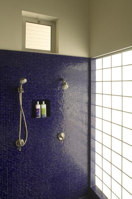 master bath trendy-badevaerelse