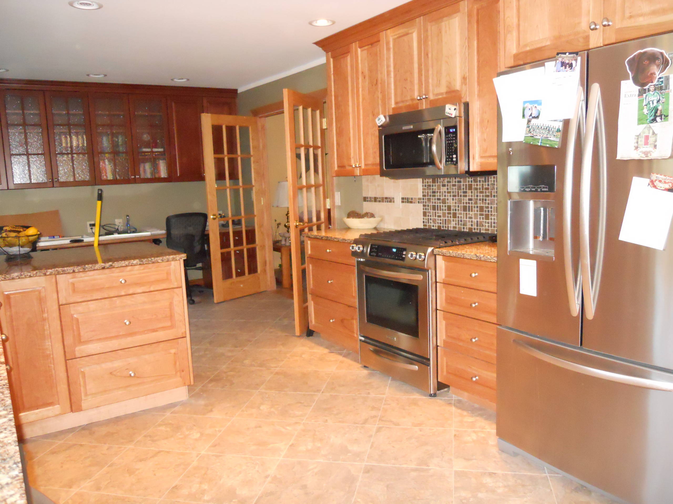 Natural Cherry Kitchen