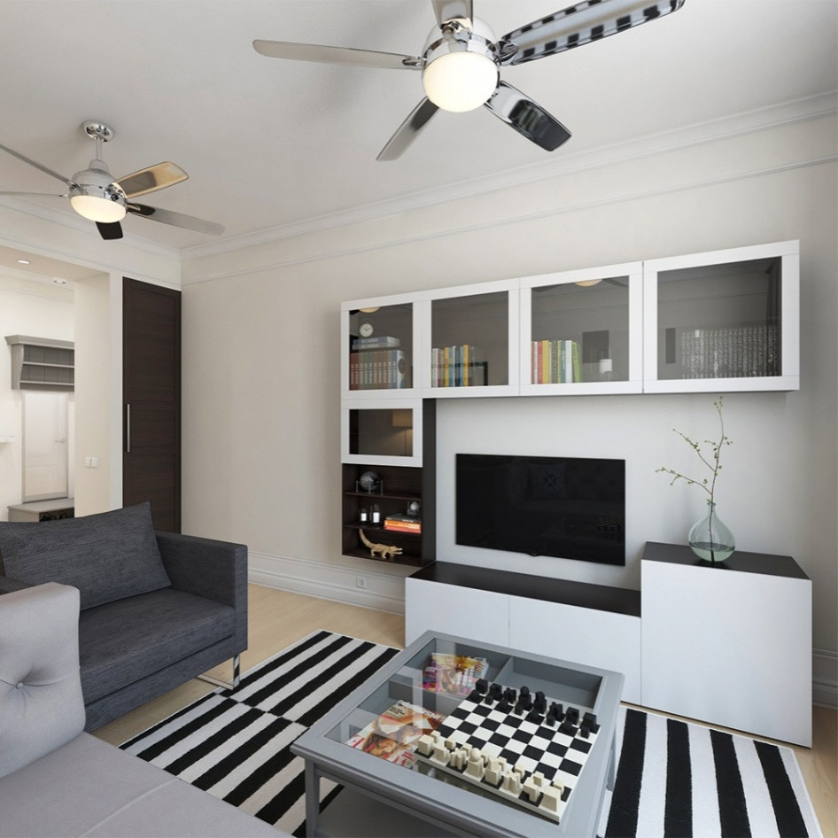 Небольшая квартира в центре Москвы.