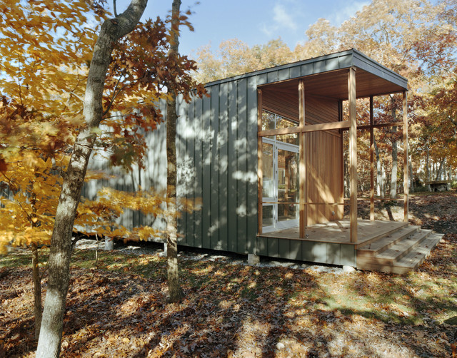 East Hampton Artist Studio moderno-facciata