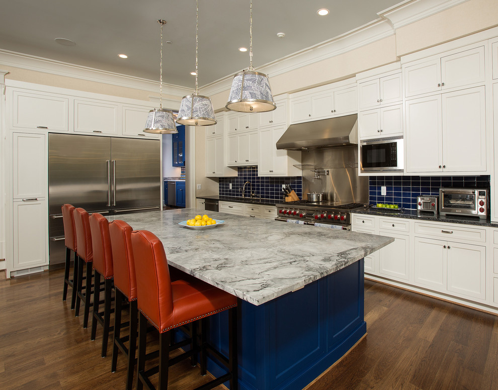 Transitional kitchen photo in DC Metro