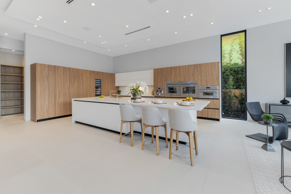 Aquavista - Modern - Kitchen - Miami - by LINEA STUDIO - CESAR KITCHENS ...