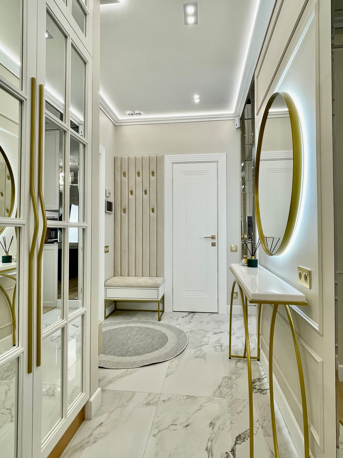 Проект в бирюзовых тонах