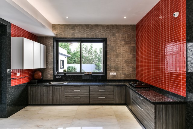 Infinity House modern-kueche