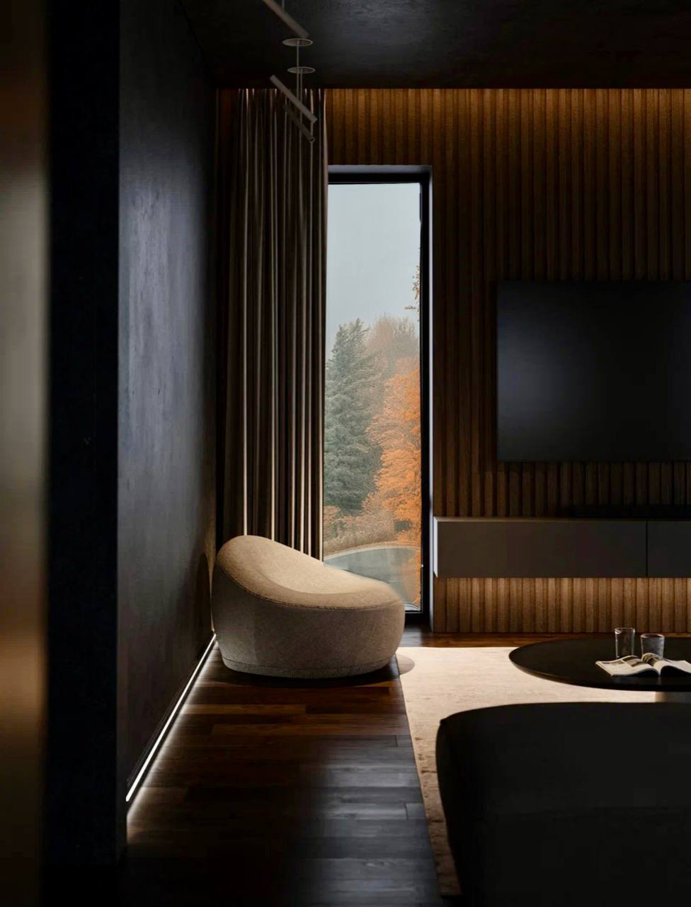 Гостиная в КП "Лугинино парк"