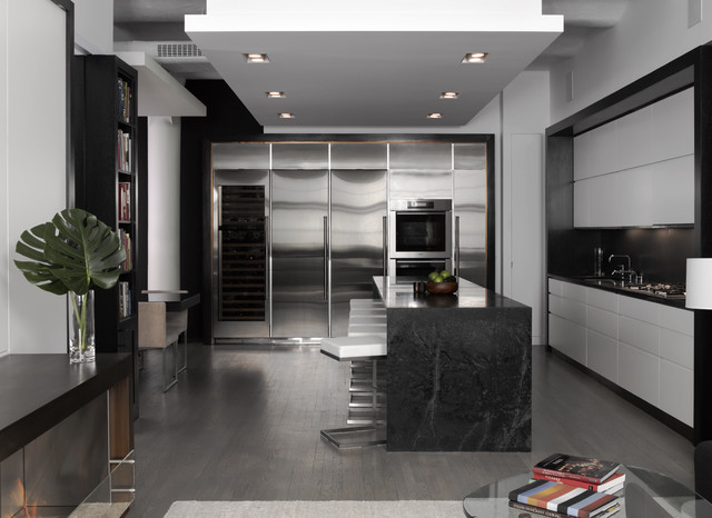 TriBeCa loft modern-kitchen