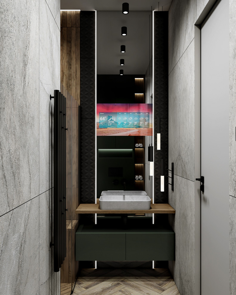 Дизайн интерьера квартиры 104 м2 в ЖК Сердце Столицы