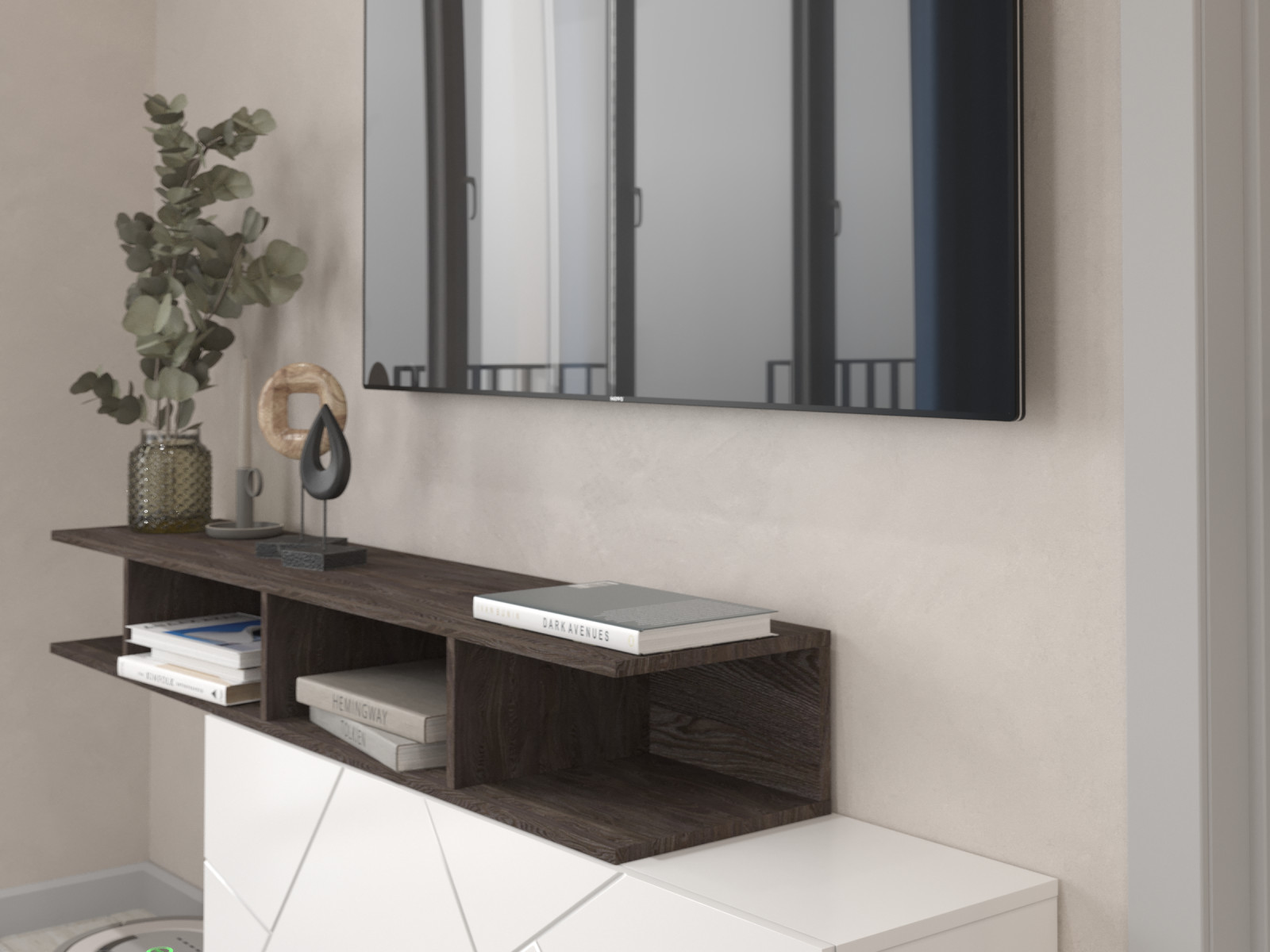 Квартира для холостяка (визуализации и коллажи)