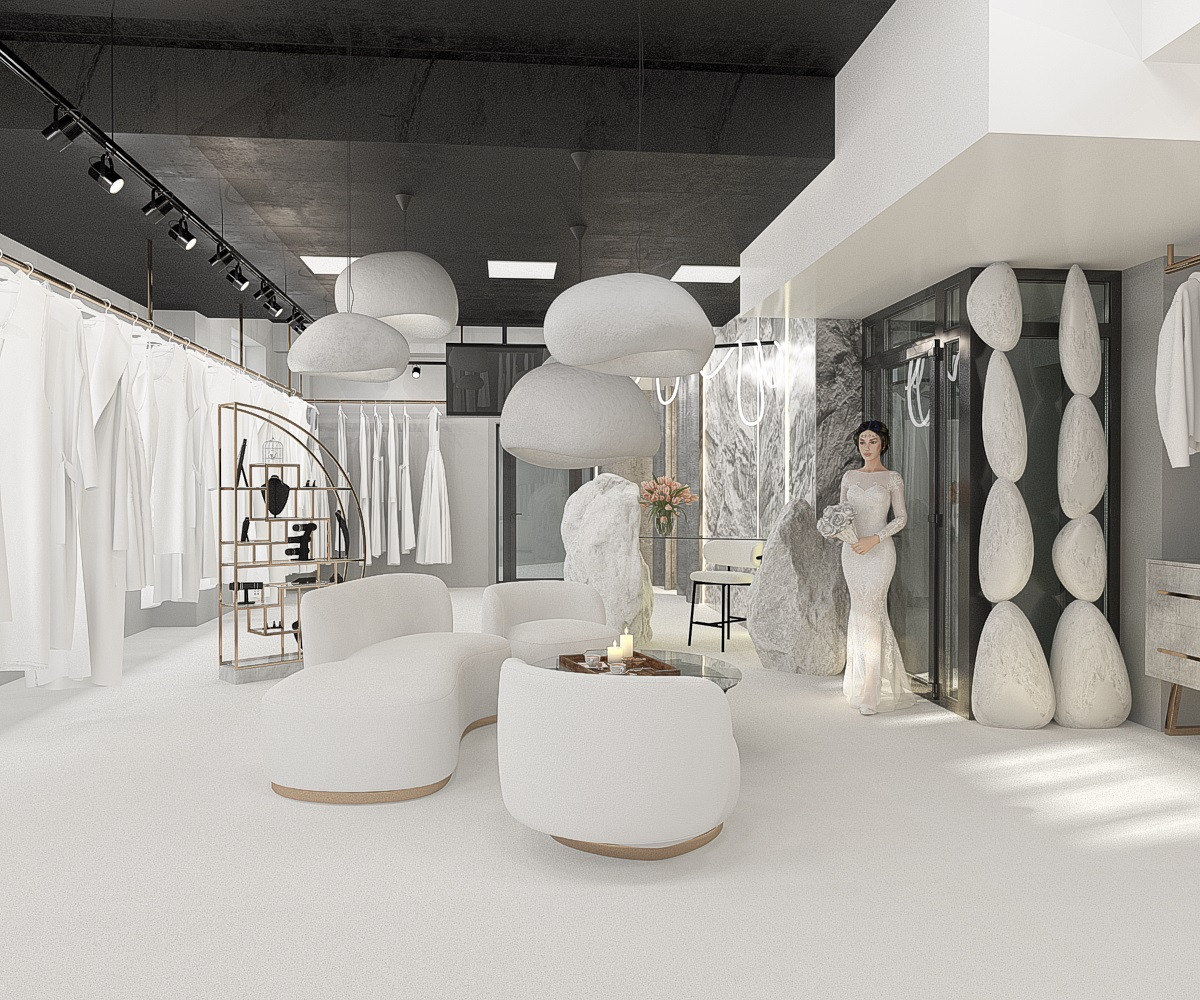 Дизайн-проект  свадебного салона