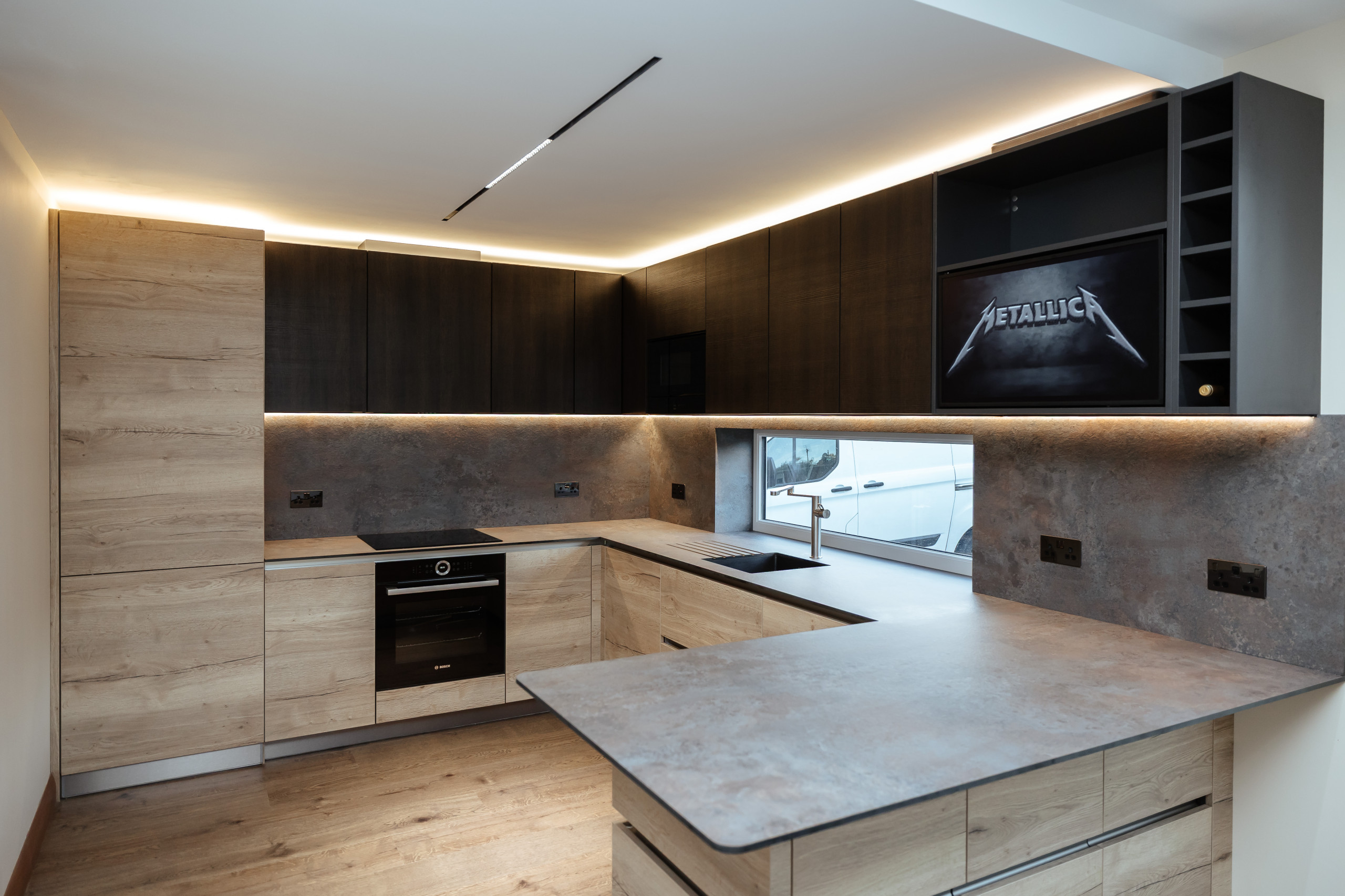 Mixing Wood Grain in Marton, Blackpool
