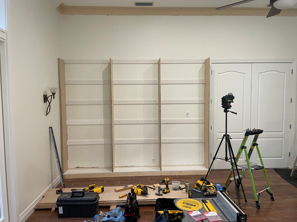 Built-In Library wall