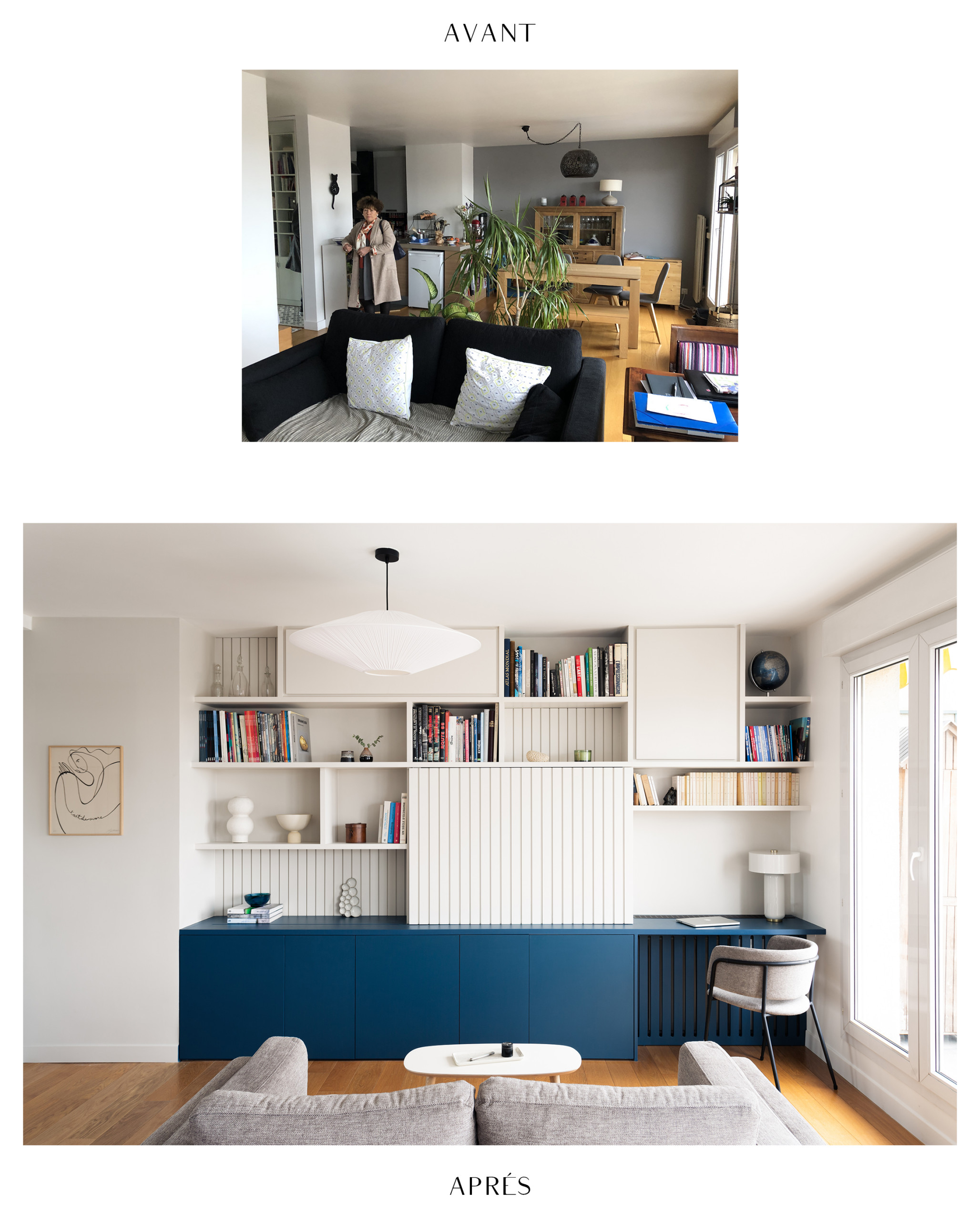 Rénovation totale et redistribution des pièces d'un 90m2