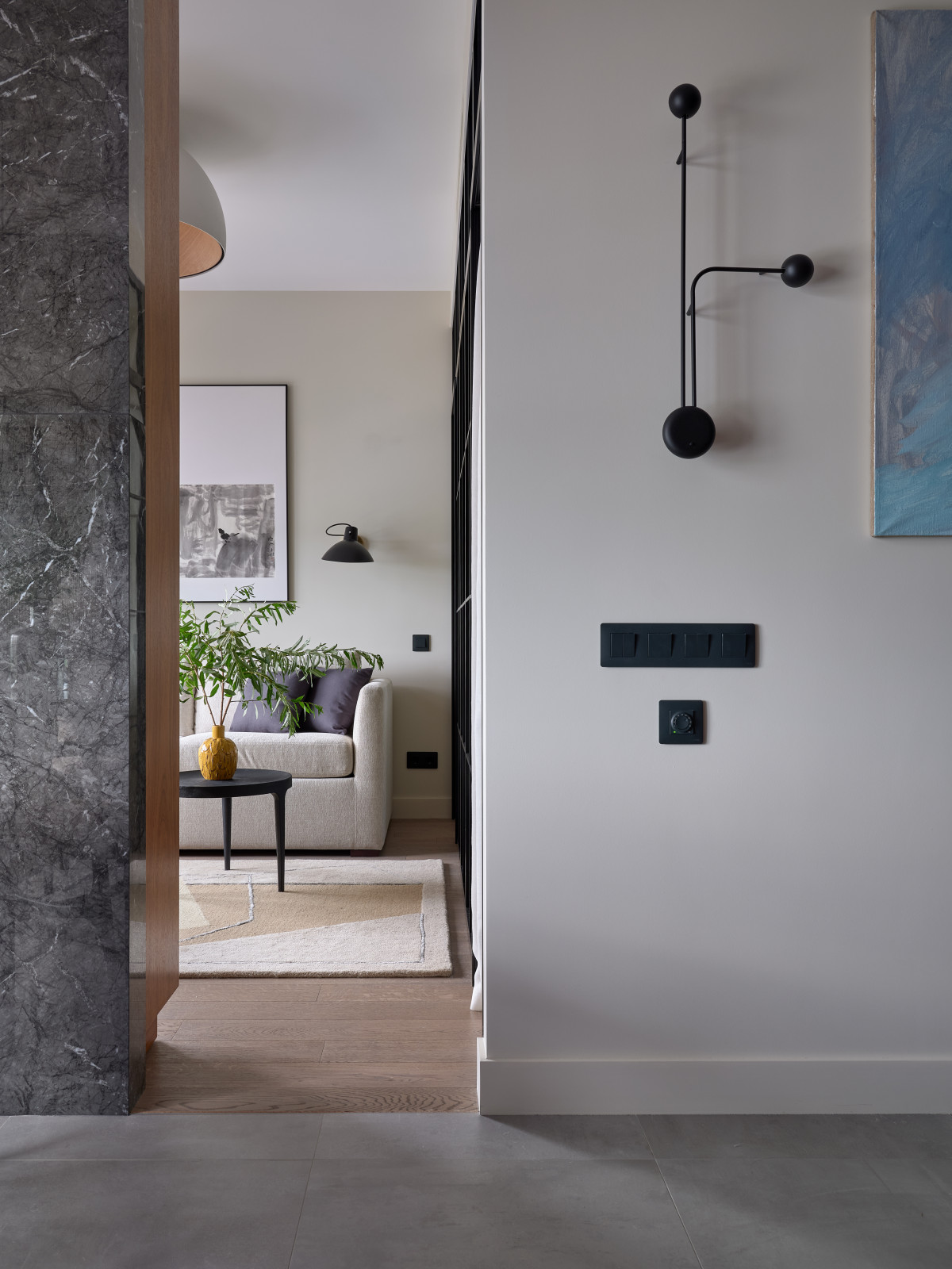 Современный интерьер с нотками Азии