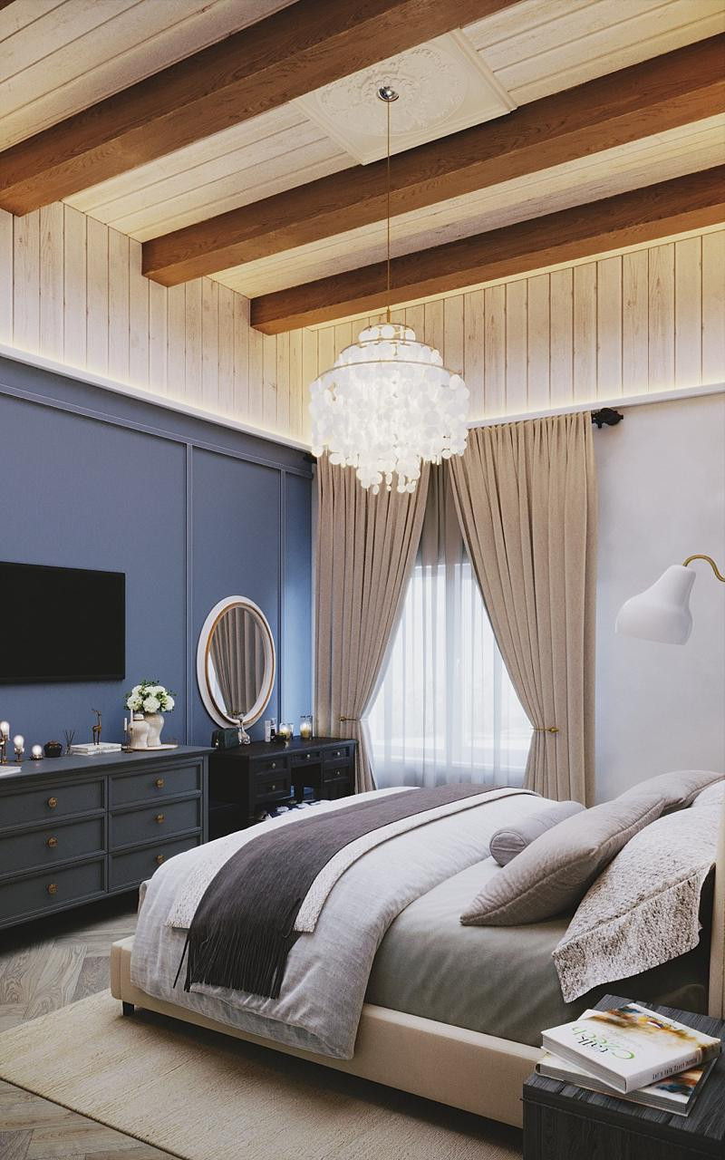 Усадьба в Павловске. Проект интерьера загородного дома.