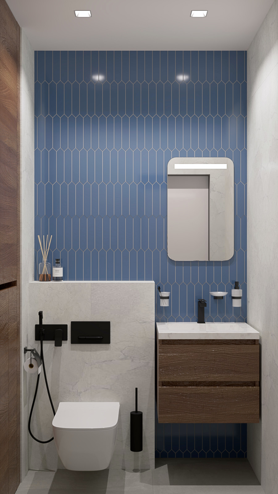 Визуализация трехномнатной квартиры для студии EEDS