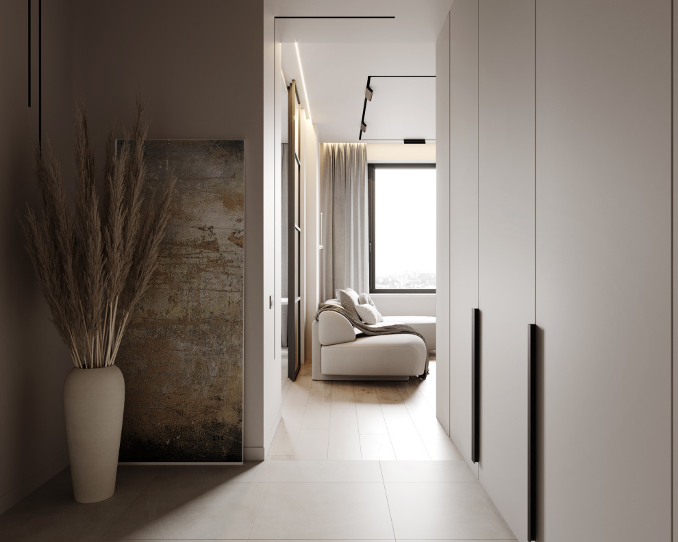 Интерьер гостиной - функциональный минимализм