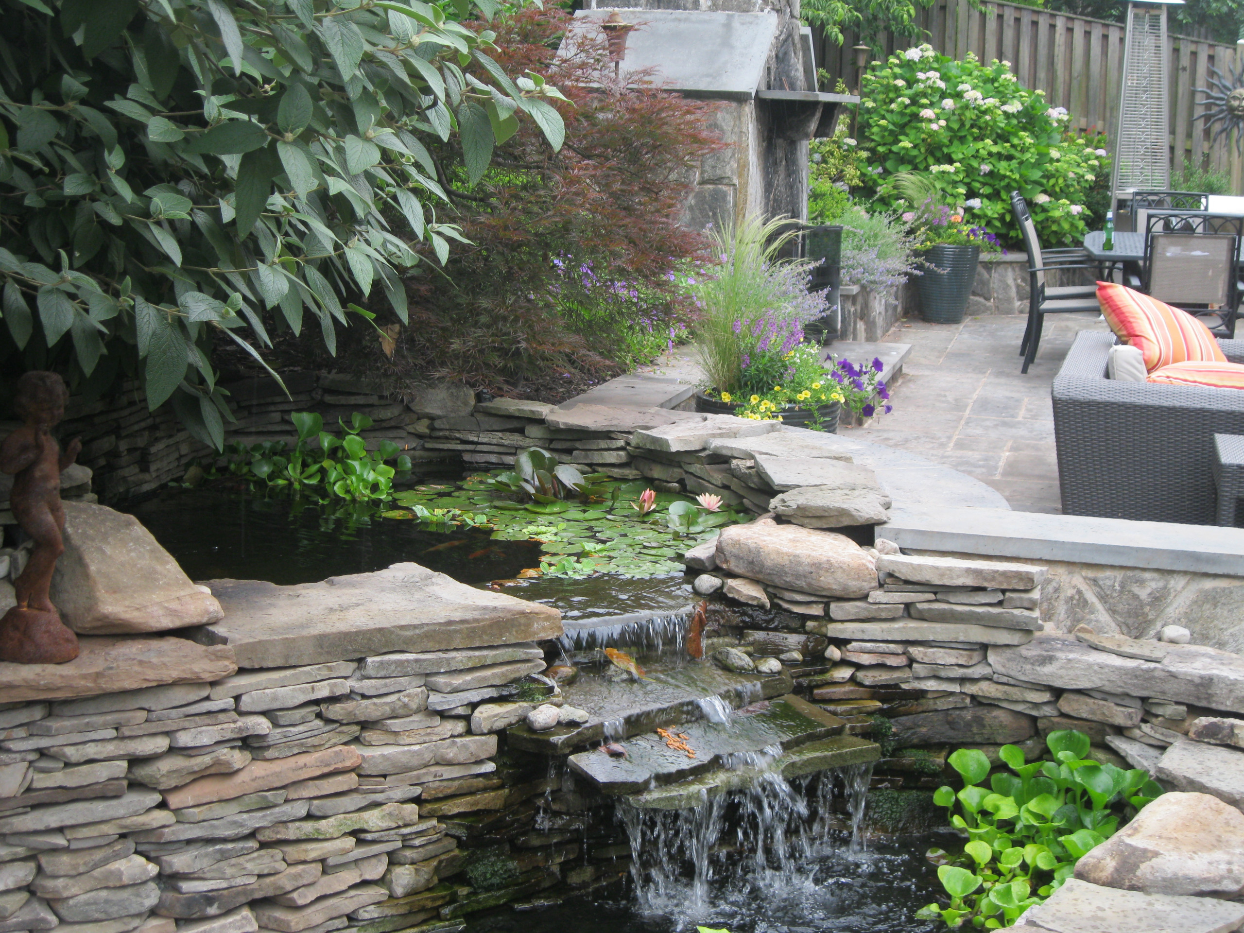 Water features/Water falls/Koi Ponds