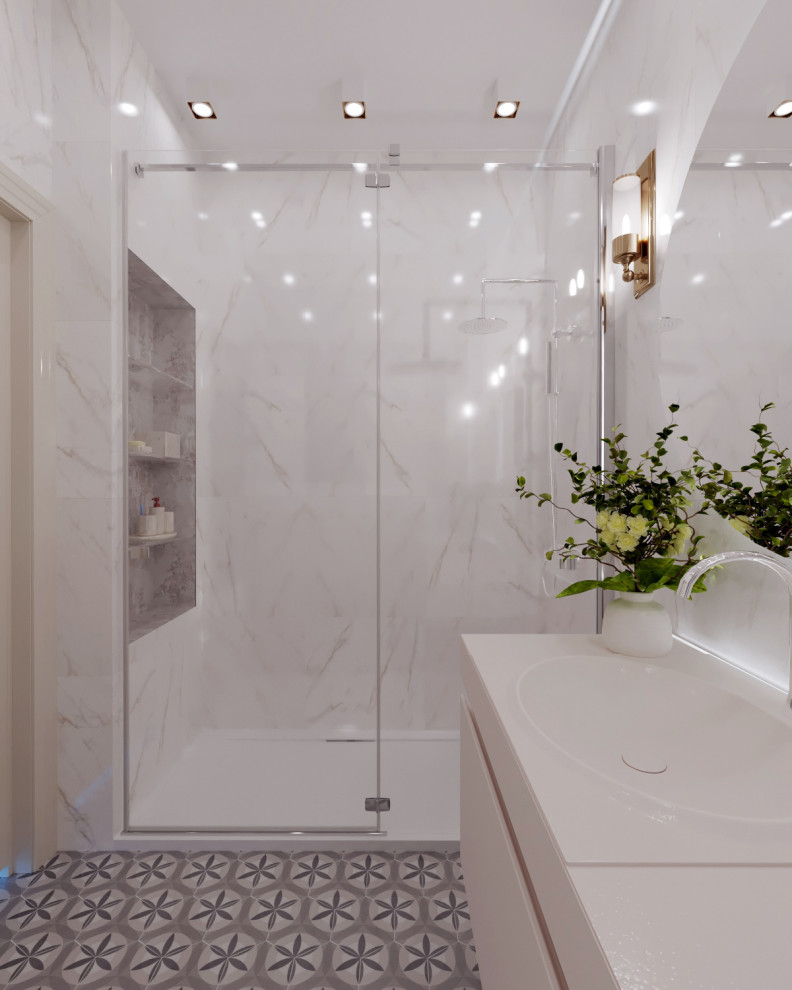 Дизайн проект квартиры в ЖК "Дом у озера" 90кв.м