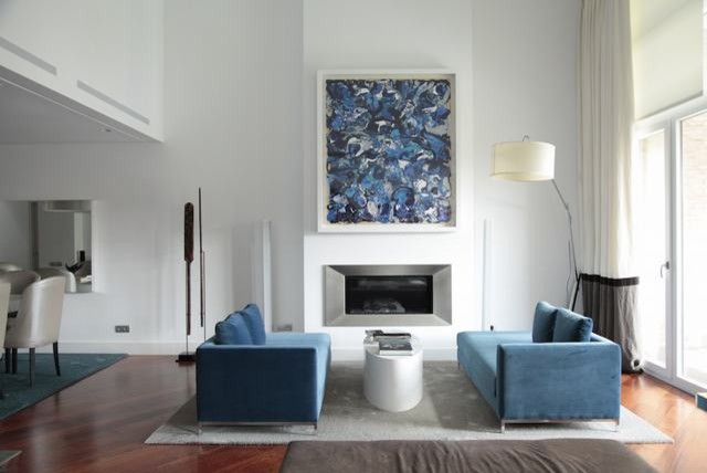 Salones contemporary-vardagsrum