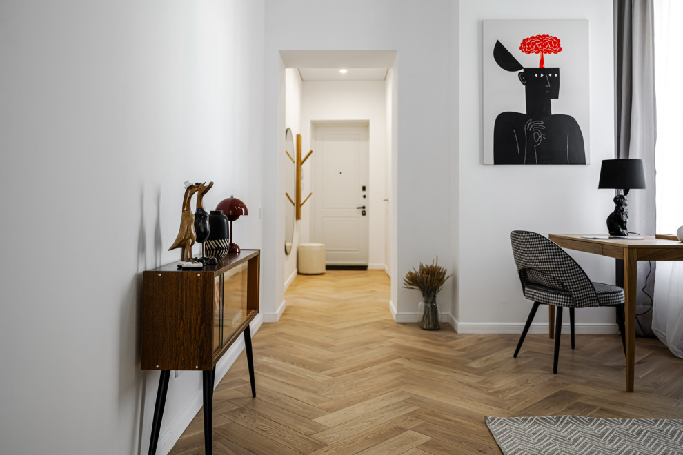 Светлая квартира в скандинавском стиле