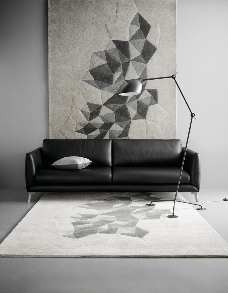 Inspiration for a contemporary family room in Dusseldorf.