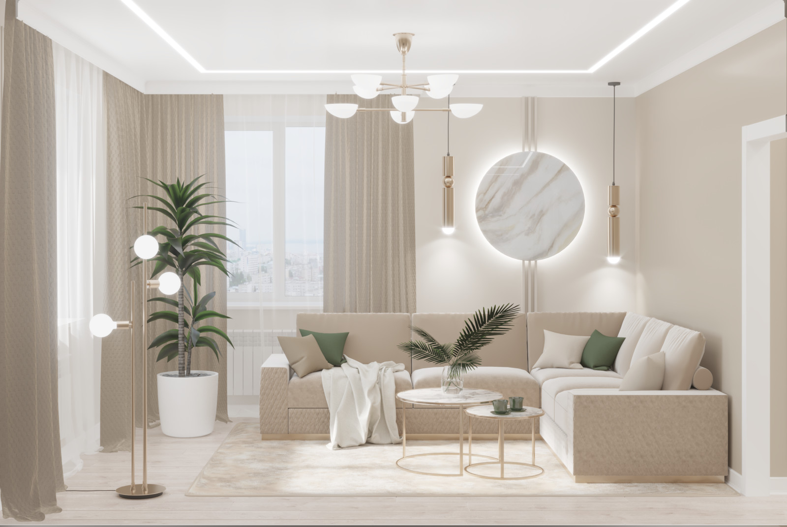 Дизайн гостиной