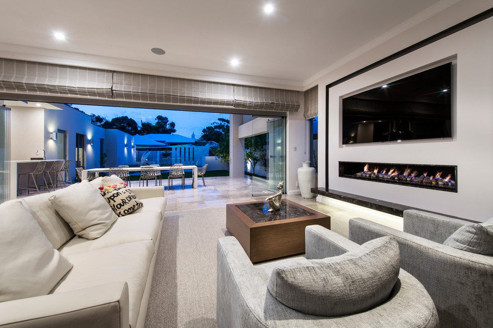 Living room in Perth.