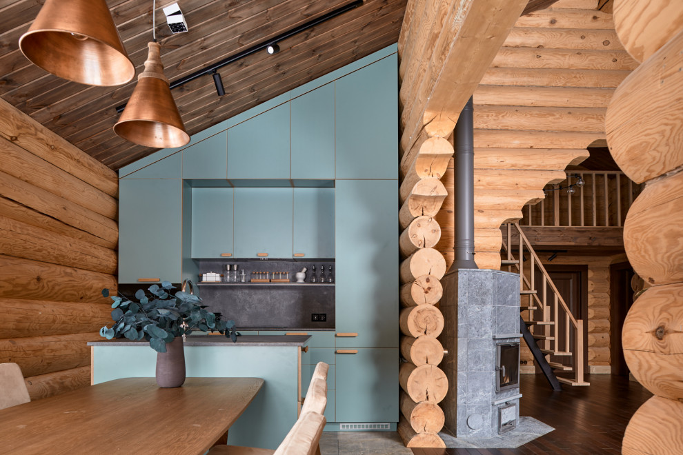 Кухня-гостиная в стиле хюгге