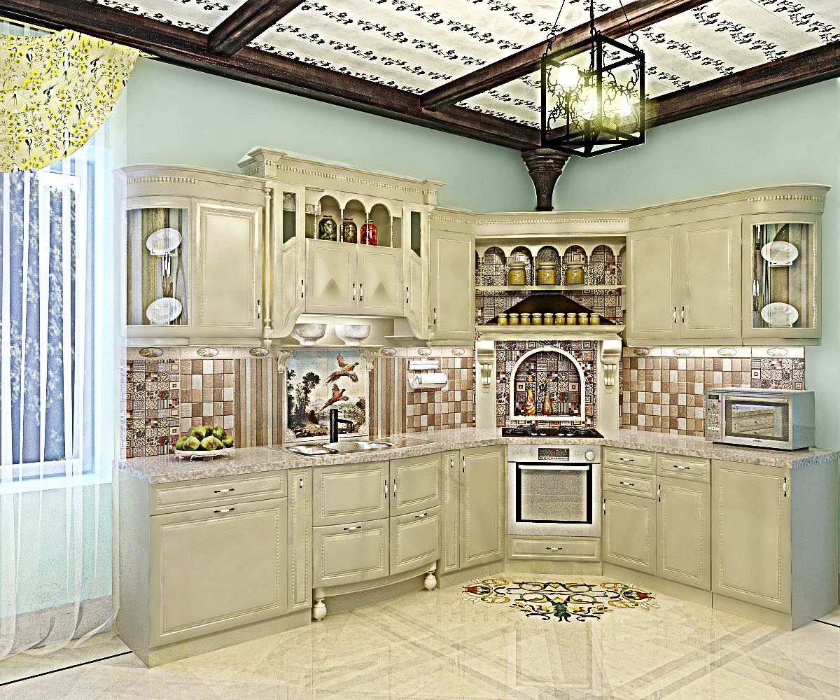 Кухни, столовые.