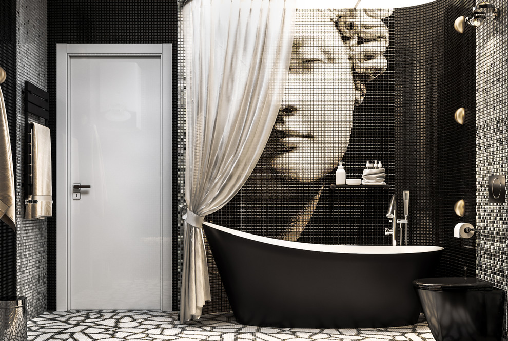 Реализованный проект квартиры на Малой Бронной, в Москве