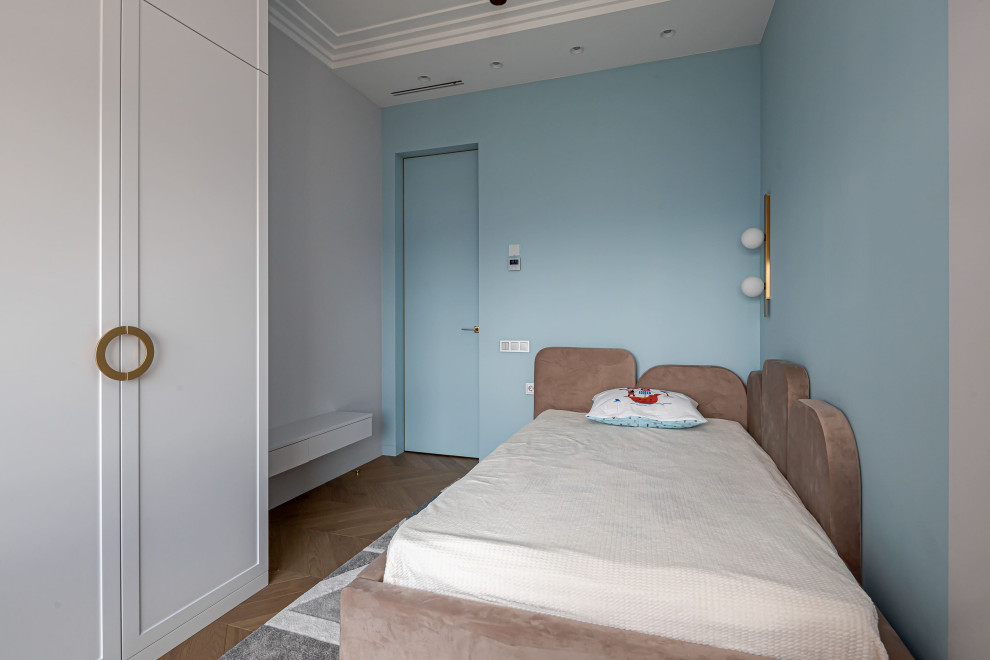 Реализованный дизайн проект четырехкомнатной квартиры 112 кв. м.