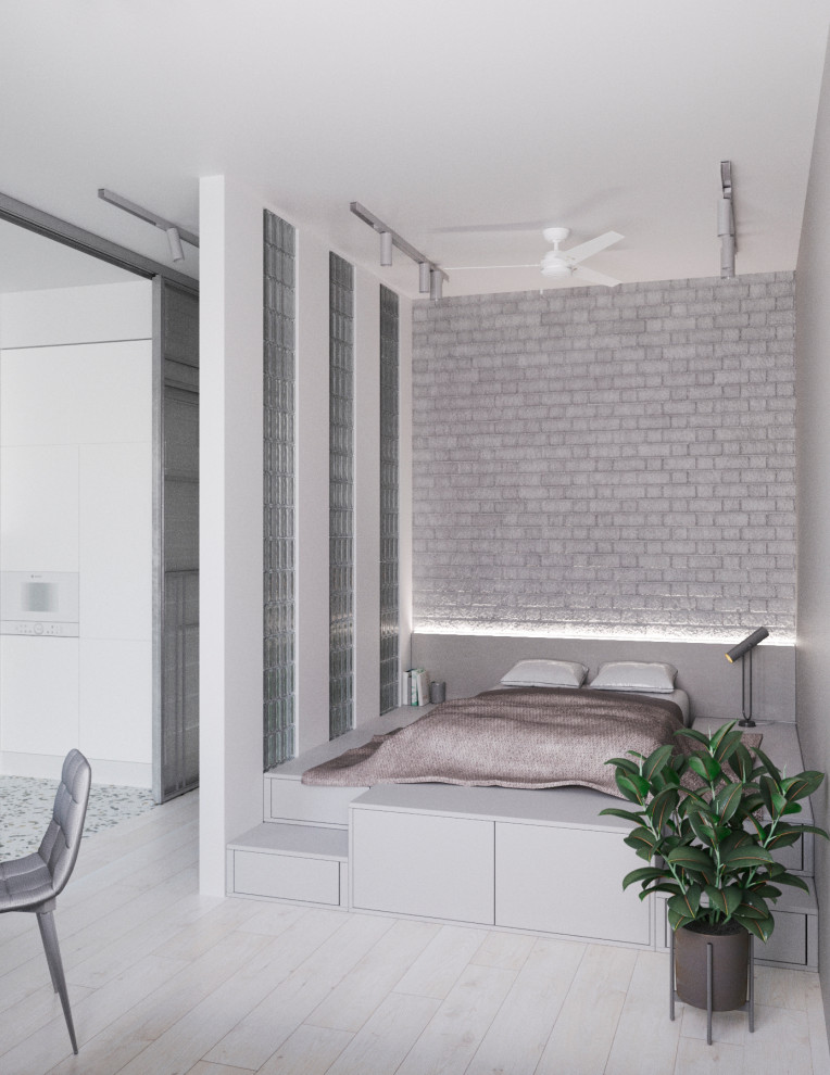 Современный дизайн в оттенках серого