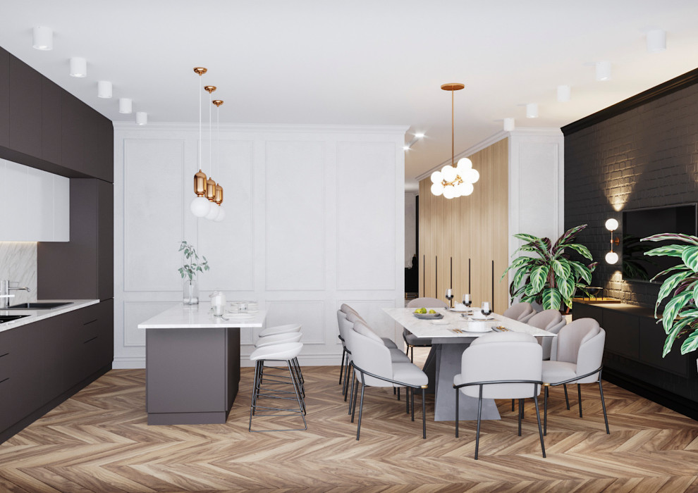 Проект квартиры "Современная графика"