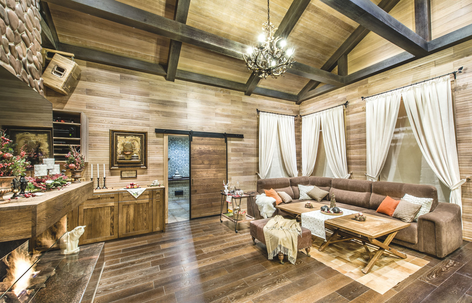 Спа-комплекс в стиле "шале"