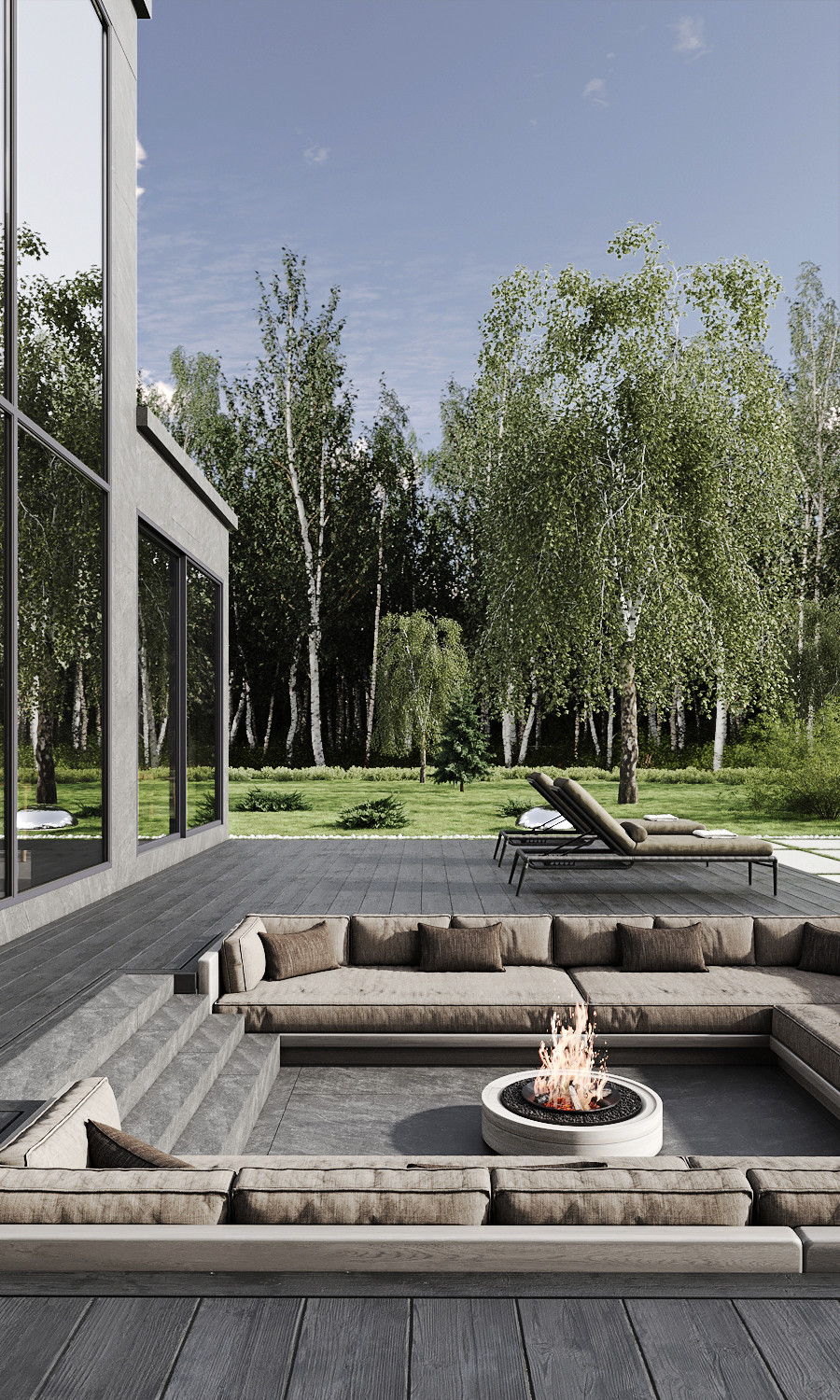 Эскиз дома 1000 кв.м