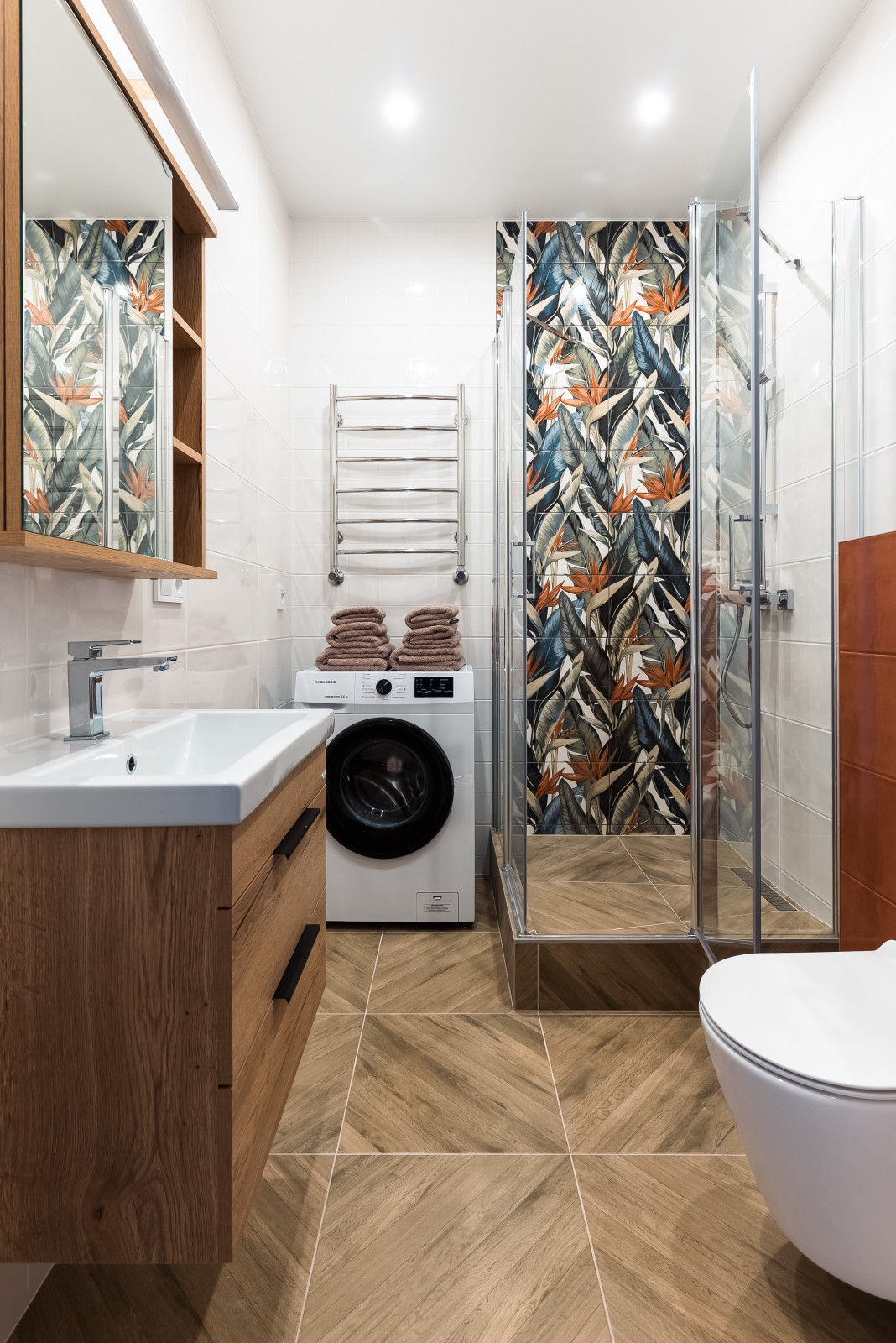 Акцентный ремонт в однушке 40 кв.м