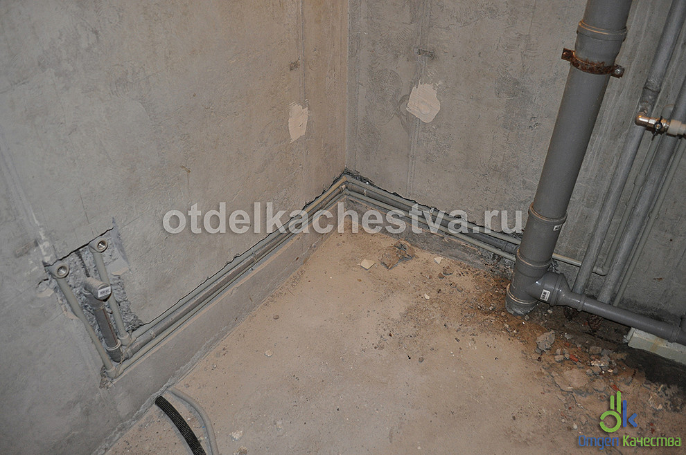 Фотографии "до": Ремонт 4-х комнатной квартиры на пр. Луначарского