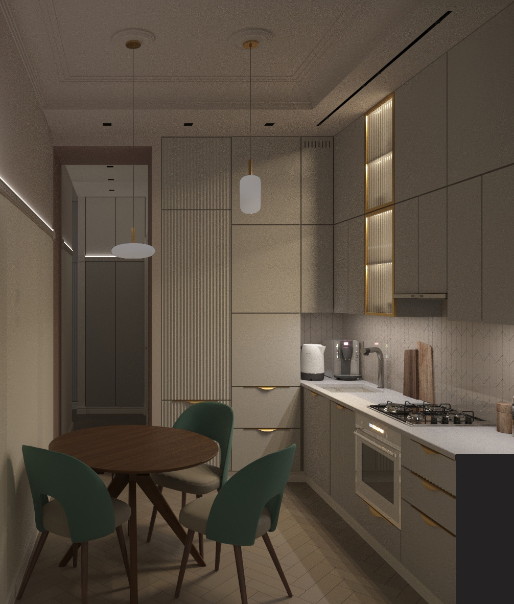 Квартира в лаконичной классике