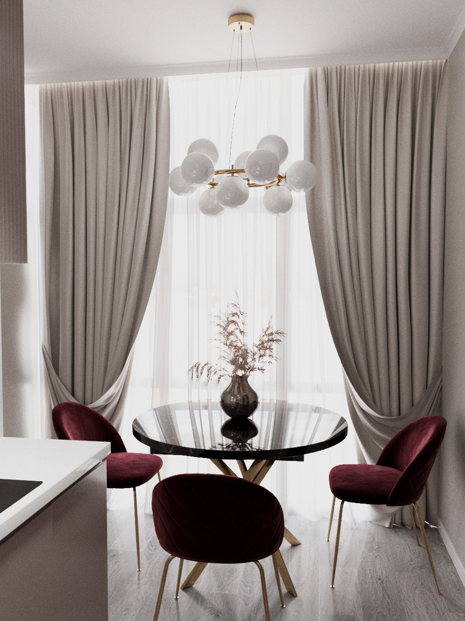 Дизайн 1-комнатной квартиры