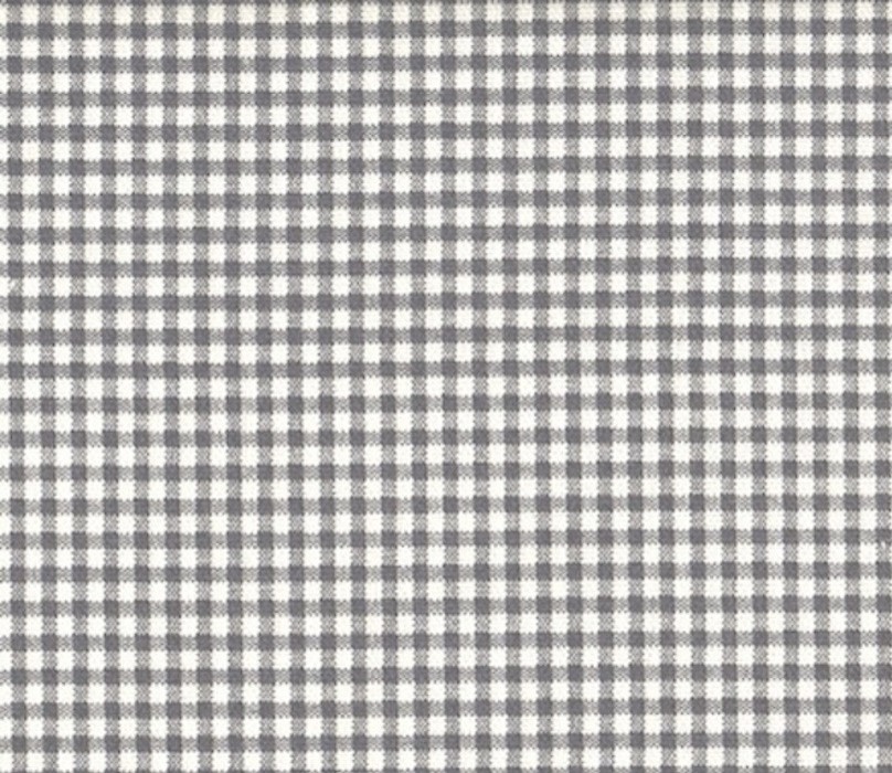 84" Shower Curtain, Lined, Brindle Gray Gingham Check