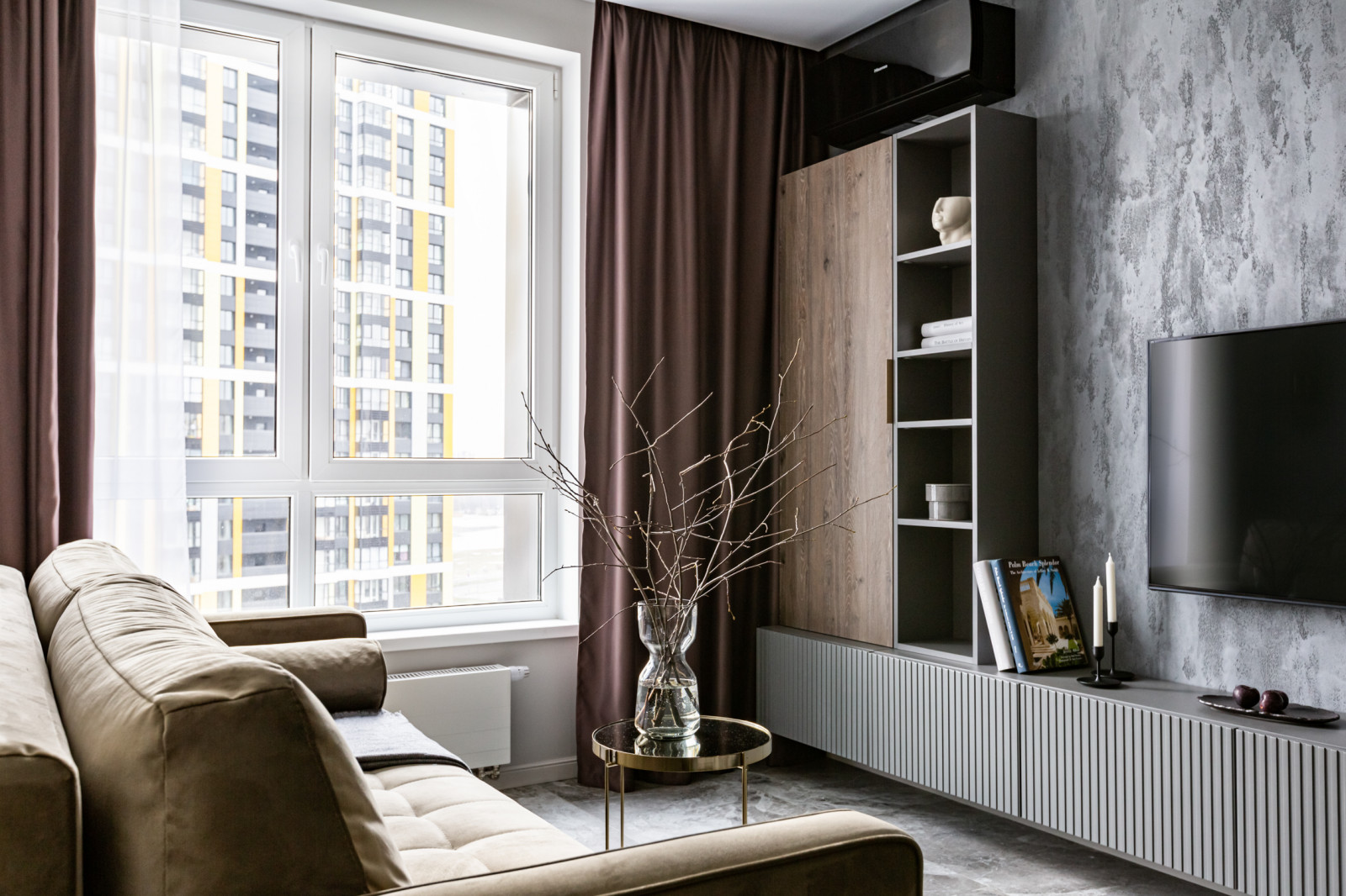 Однокомнатная квартира для девушки 37,5 м2