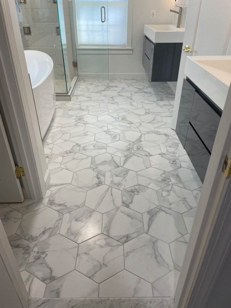Modern Master Bathroom Remodel