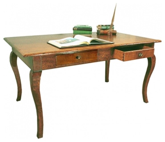 English Writing Desk with Cabriole Legs