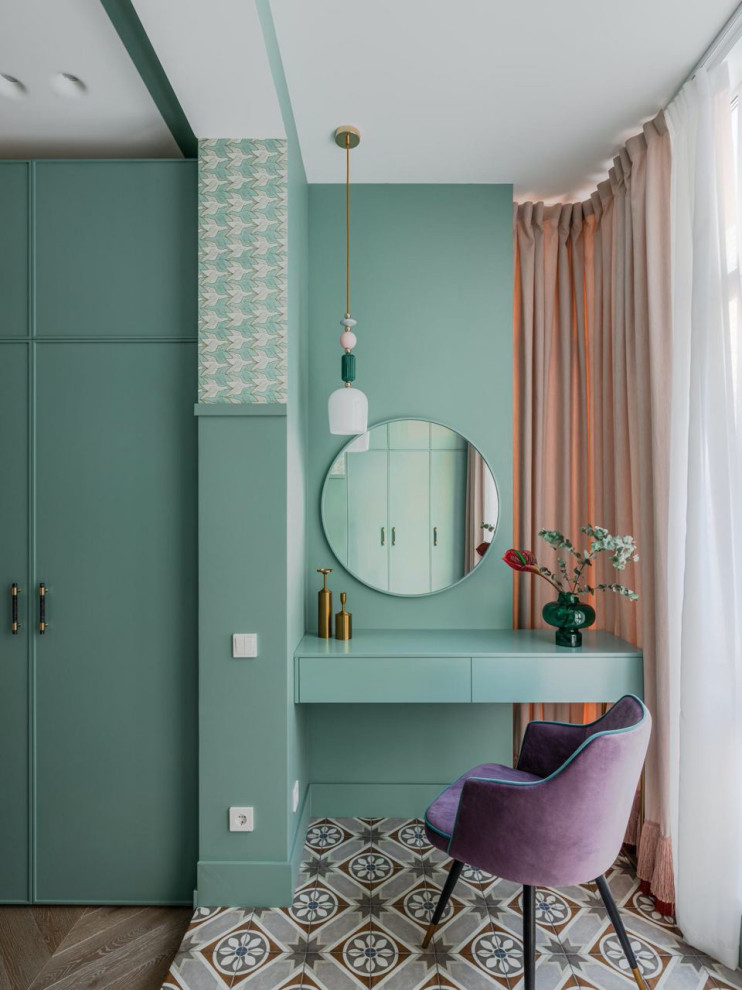 Отделка рабочего места декоративной штукатуркой