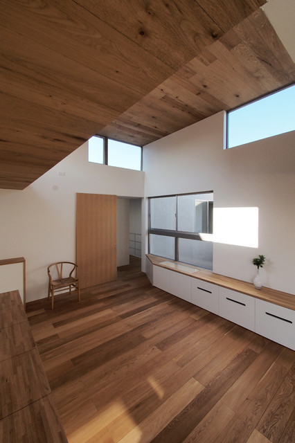 大東の家２ minimalistisch-wohnbereich