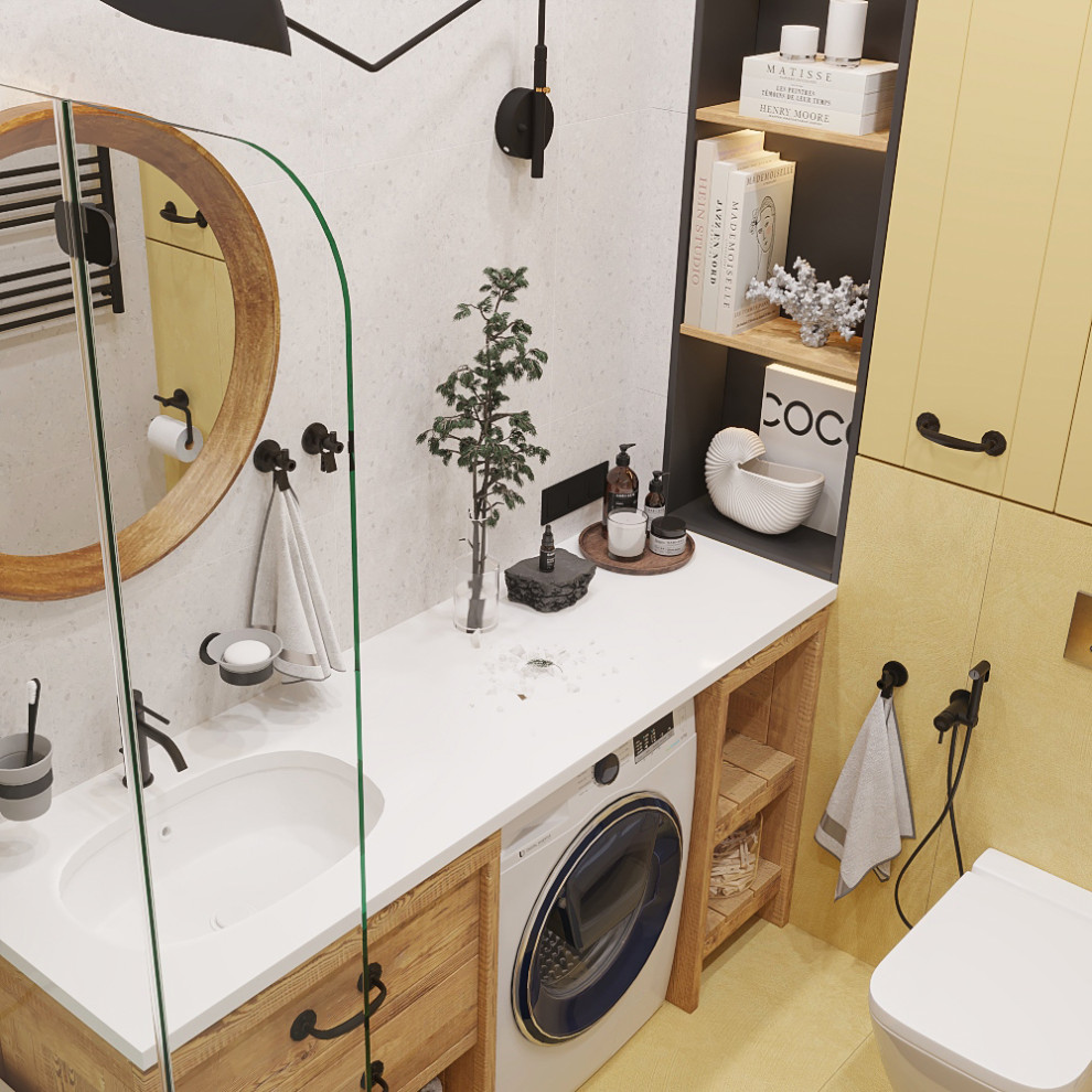 Ванная комната с/т Фестивальное, Курская область.