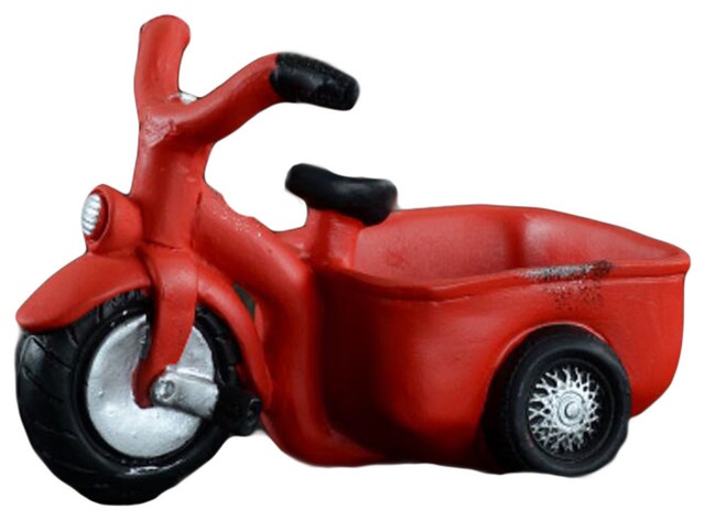 Outdoor Indoordecor Tricycle Cement Garden Flower Pots Planters Outdoor Indoordecor Tricycle Cement Garden Flower Pots Planters Red Contemporary And By Blancho Bedding