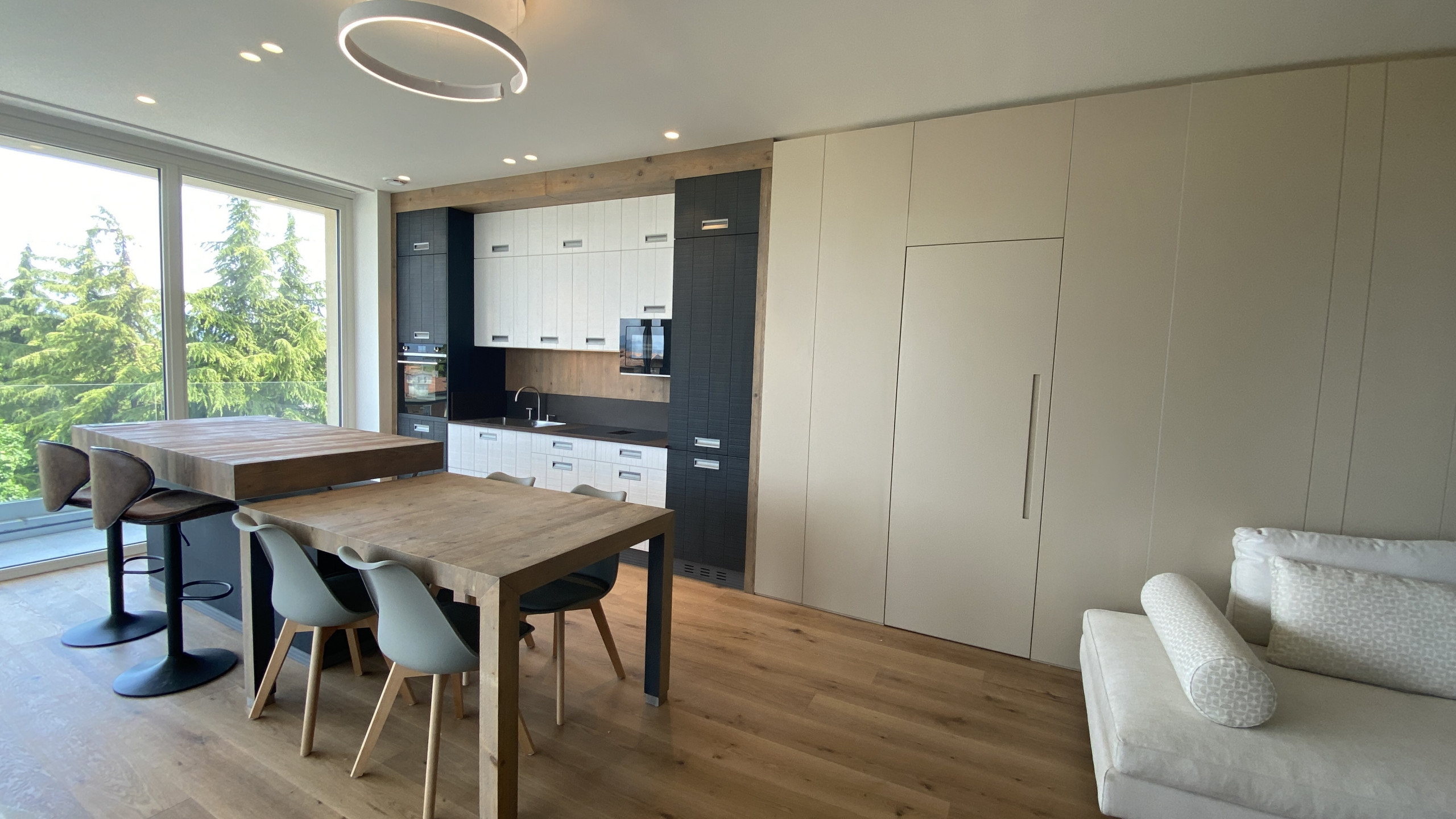 Progetto attico vista lago | Nordic design | 250 MQ